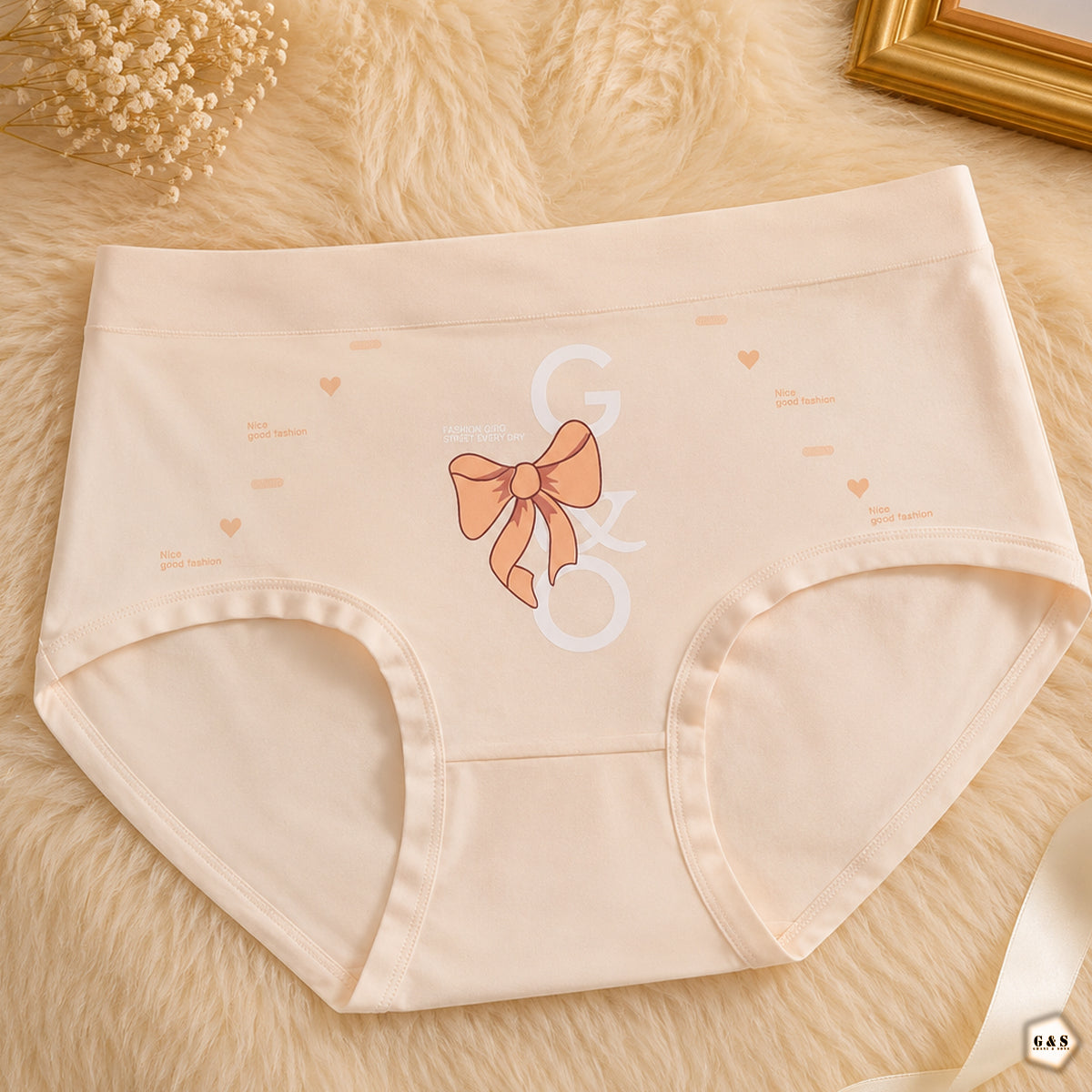 Ladies Imported Pure Hosiery Pack Of 5 Cotton Panties
