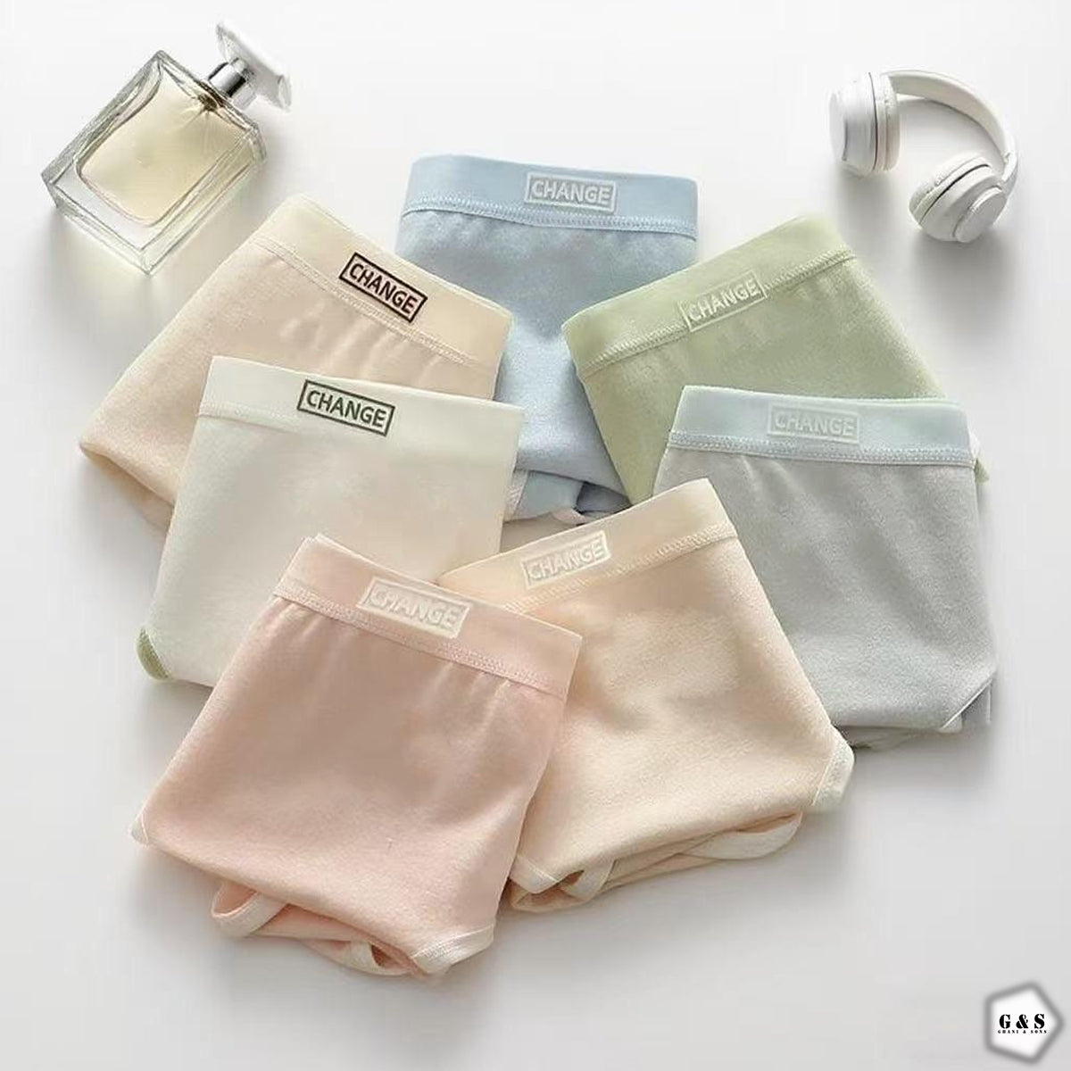 Imported High Quality Summer Friendly Pack Of 5 Cotton Panties