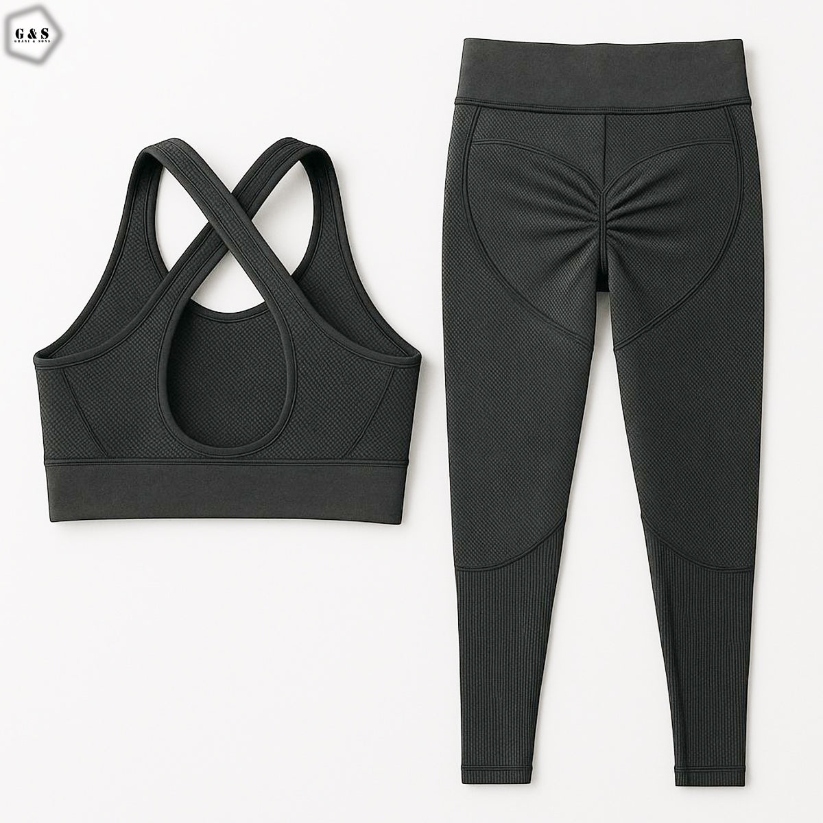 Premium Quality Sports Bra With Butt Lifter High Waist Legging