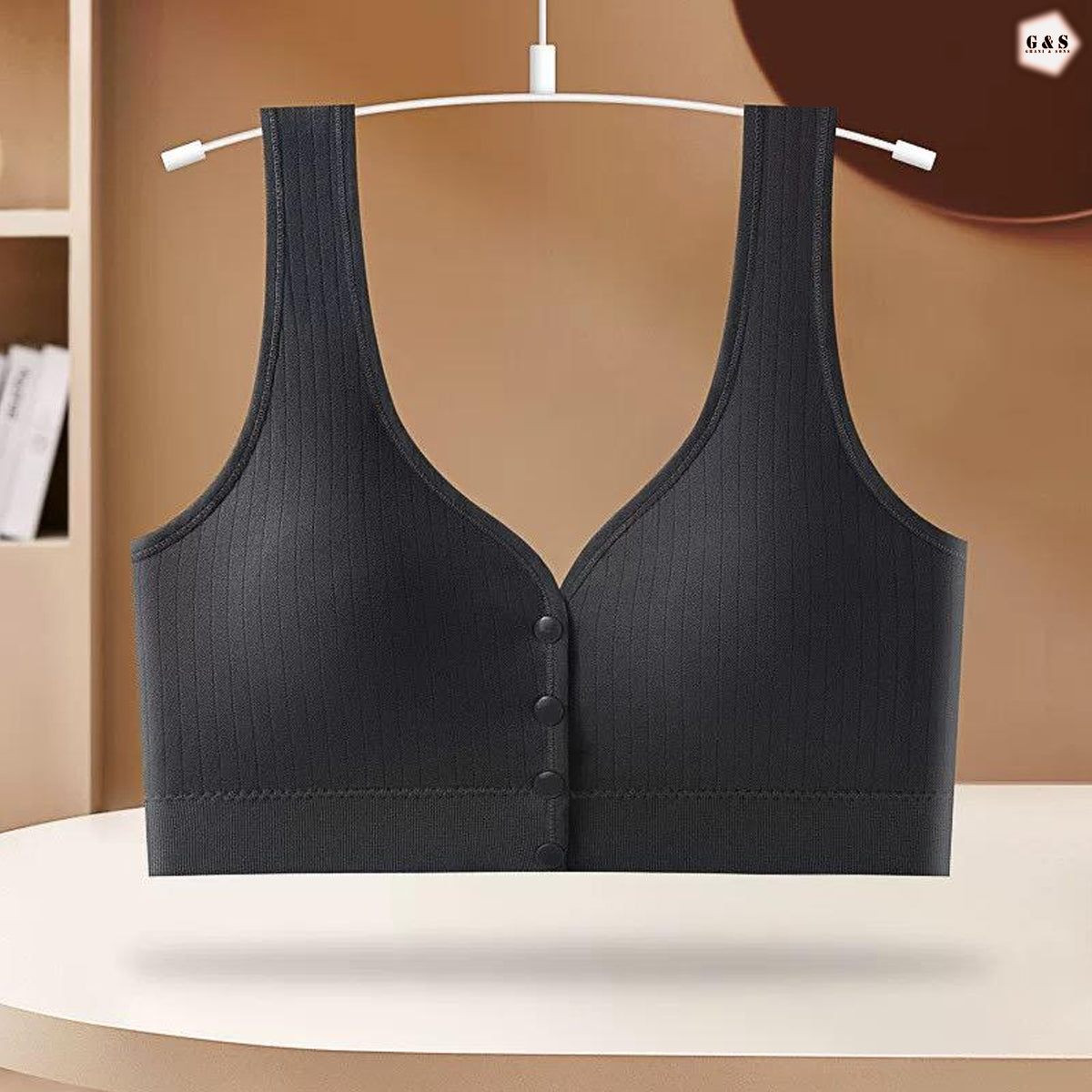 Pack Of 3 Front Open High Quality Light Padded Nursing/Sports Bralette