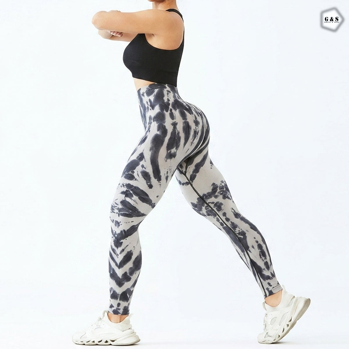 High Quality Printed Design Seamless Butt Lifter Gym/Yoga Legging