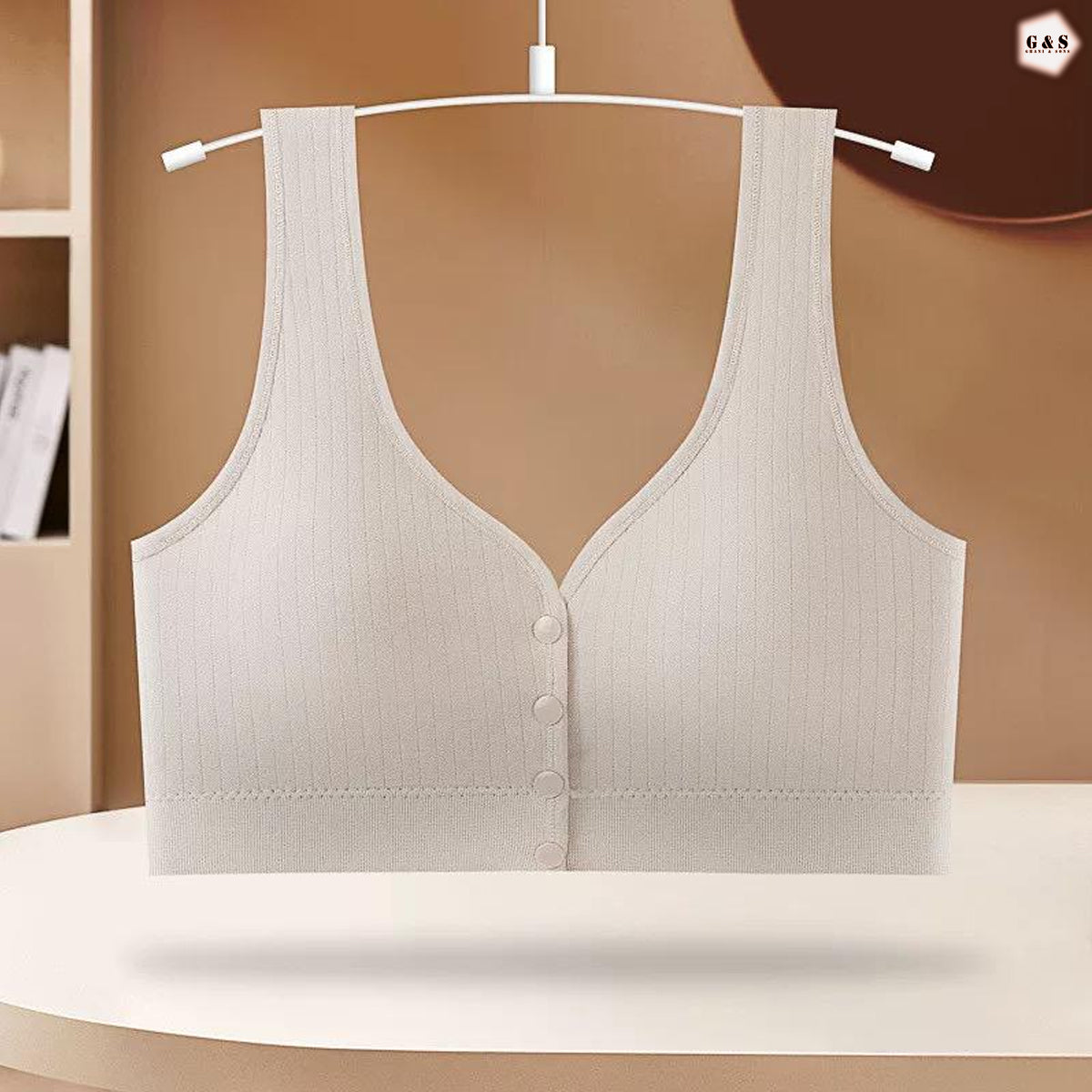 Pack Of 3 Front Open High Quality Light Padded Nursing/Sports Bralette