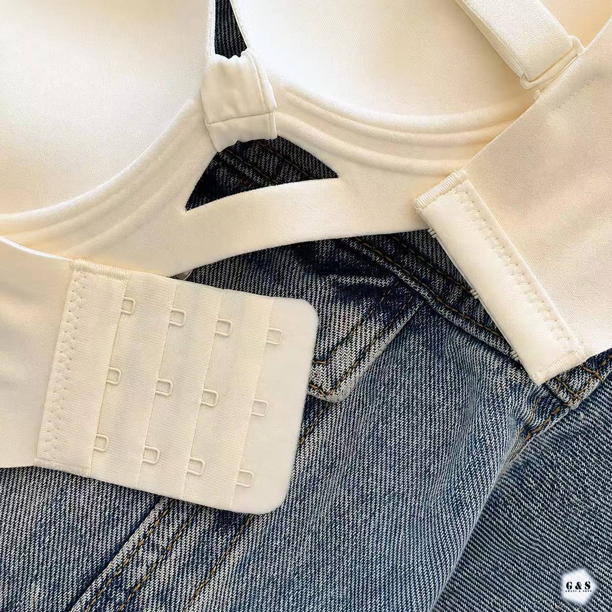 Ladies Imported Pack Of 2 Seamless Pushup Thick Padded Bras