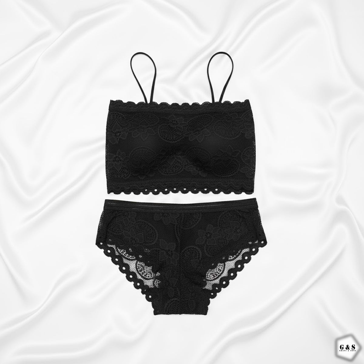 Pack Of 3 Stylish Bralette With Panties Set