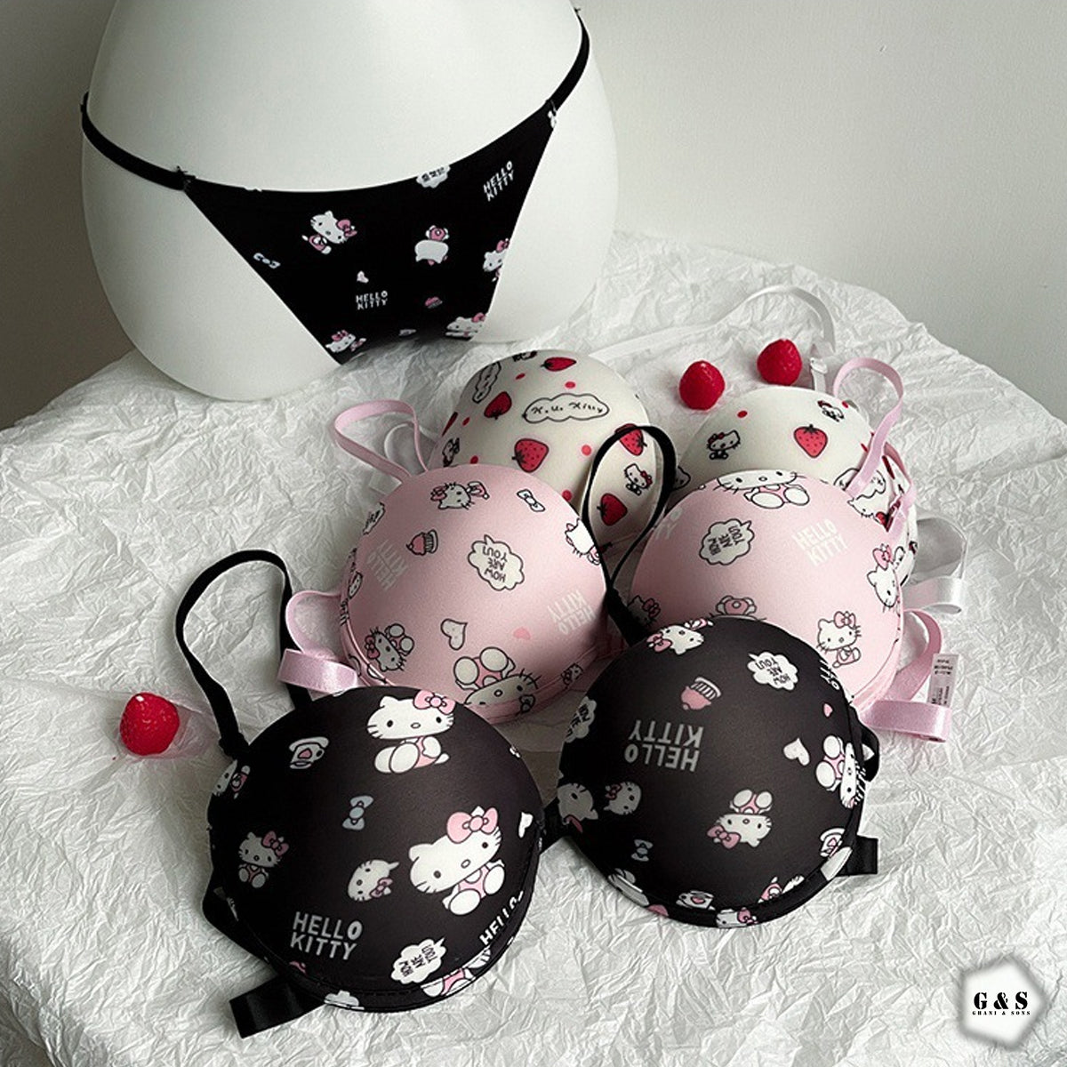 Double Padded Wired Multi-Purpose Bra & Panty Set