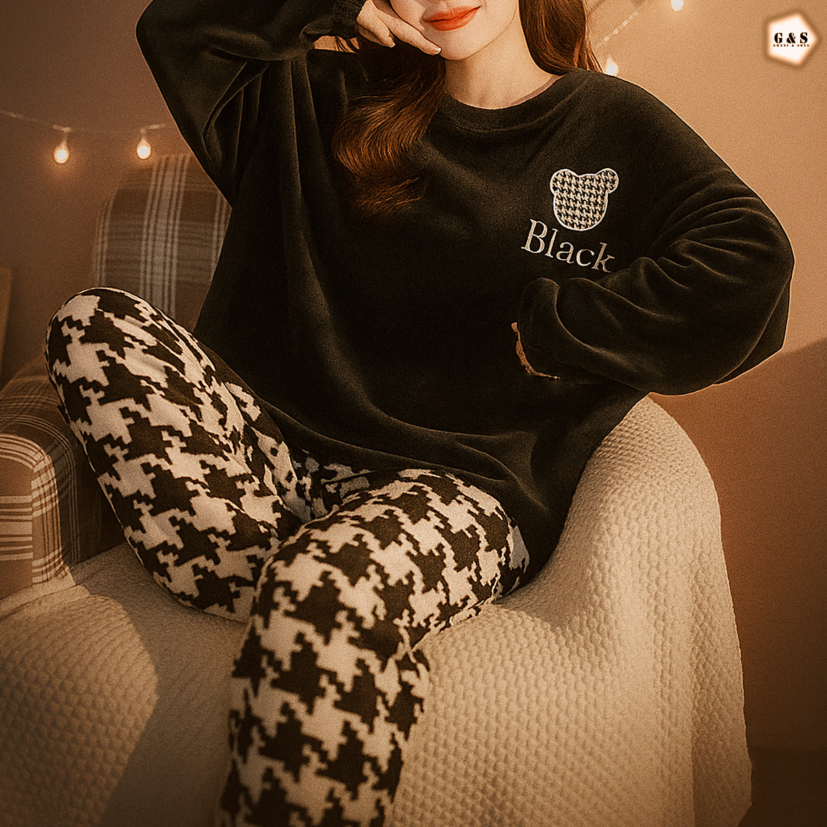 Ladies Imported Winter Flannel Suit