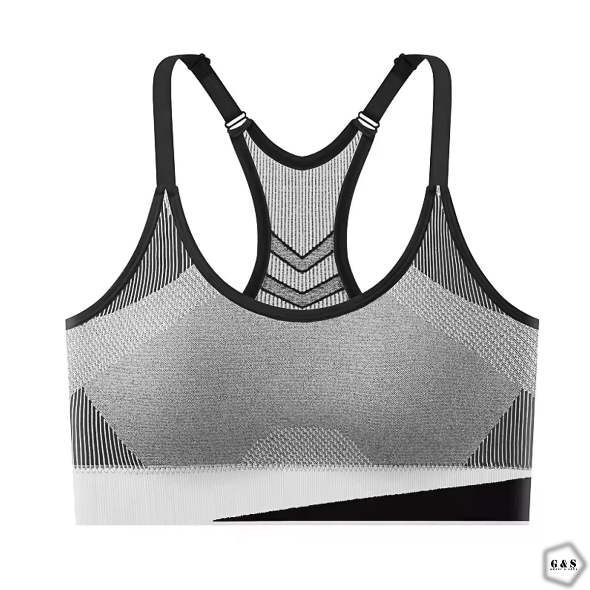 High Quality Pack Of 3 Adjustable Straps Sports Bras