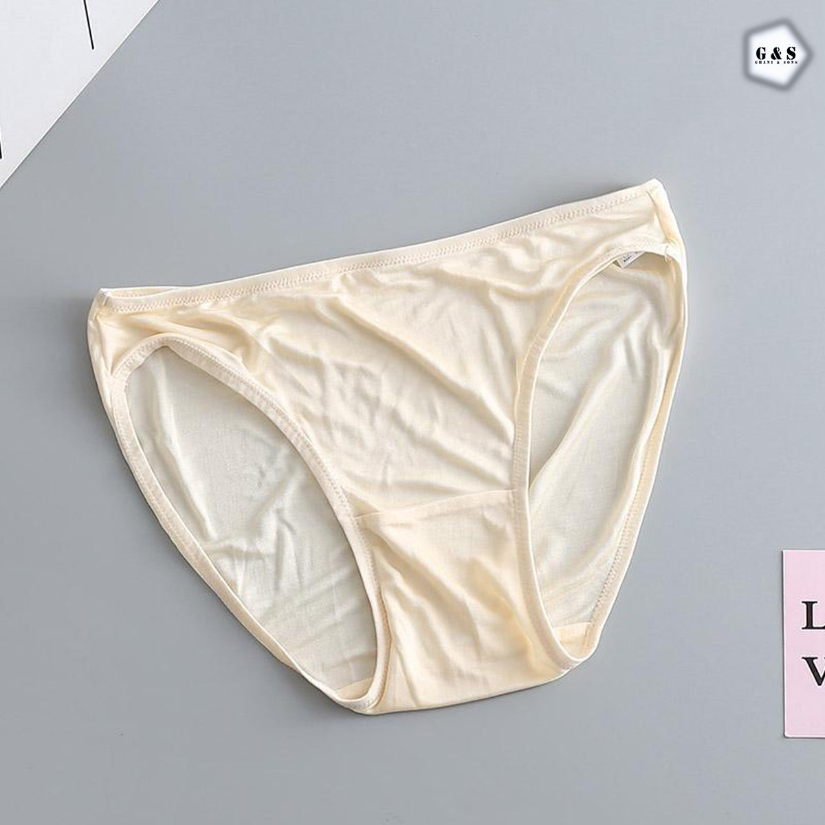 Pack Of 5 High Quality Low Waist Summer Friendly Malai-Jersey Panties