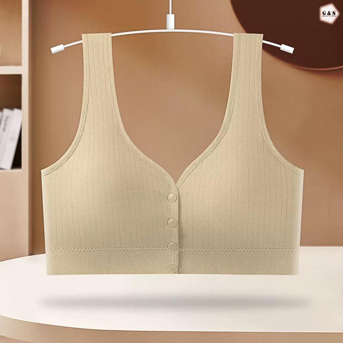 Pack Of 3 Front Open High Quality Light Padded Nursing/Sports Bralette