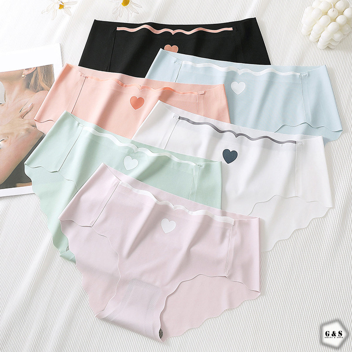 Pack Of 5 Seamless Panties