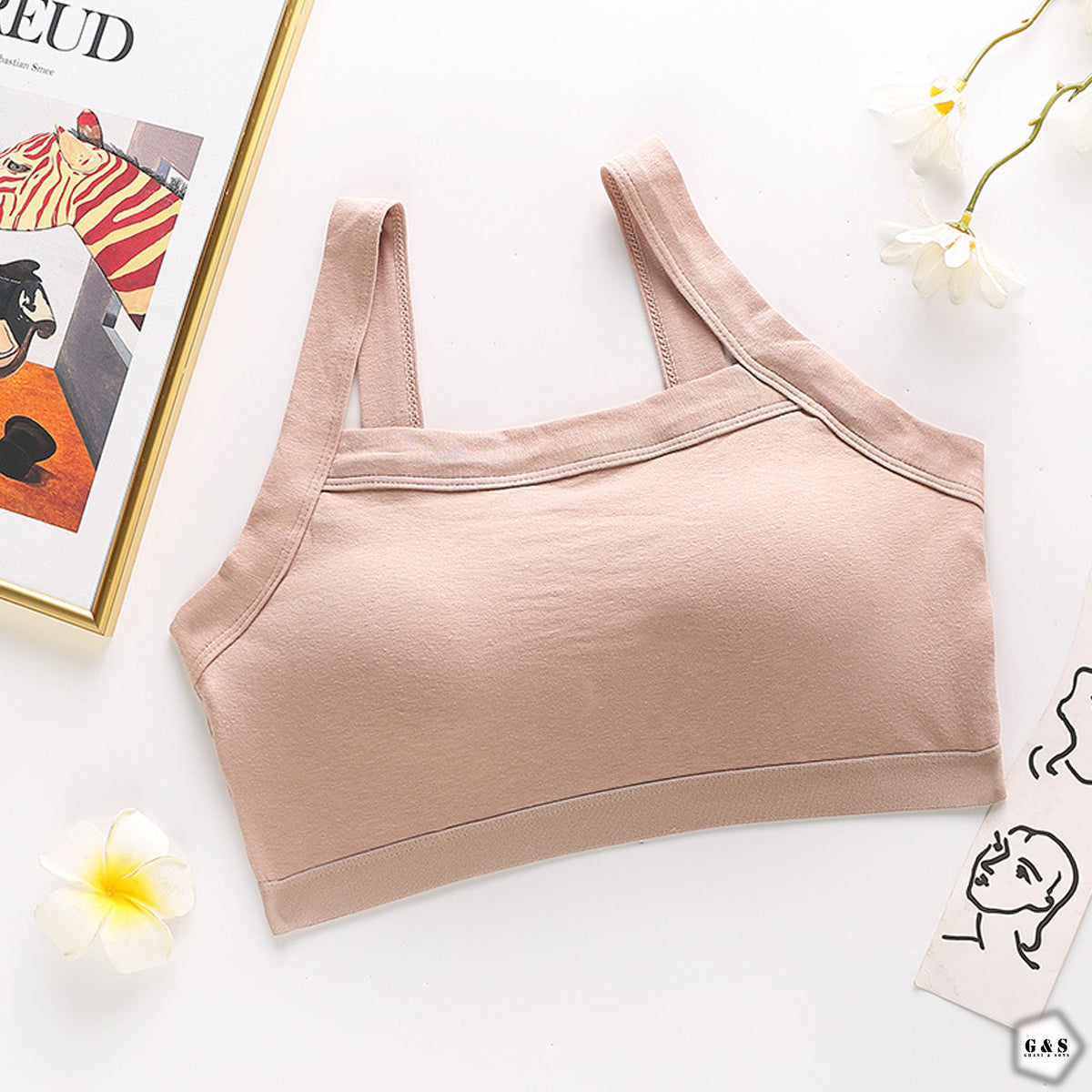 Pack Of 2 Pushup Sports/Casual Bralette