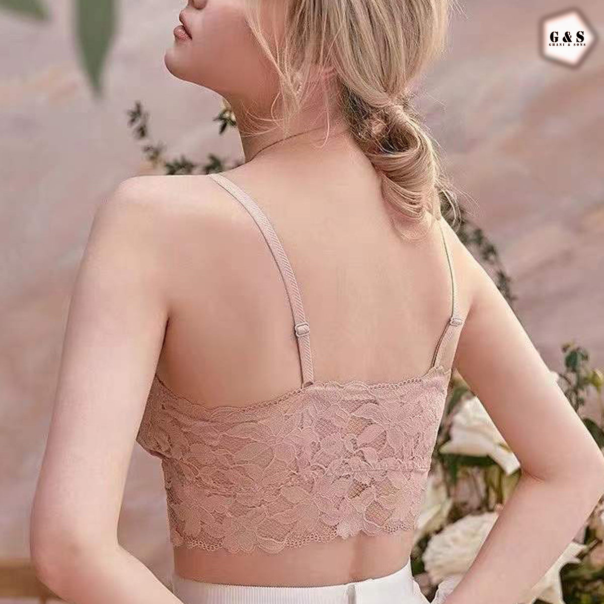 Pack Of 3 Summer Friendly Lace Bralette With Adjustable Shoulder Straps