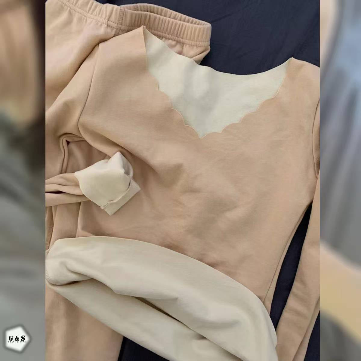 Ladies Imported Premium Quality Seamless Thermal Suit