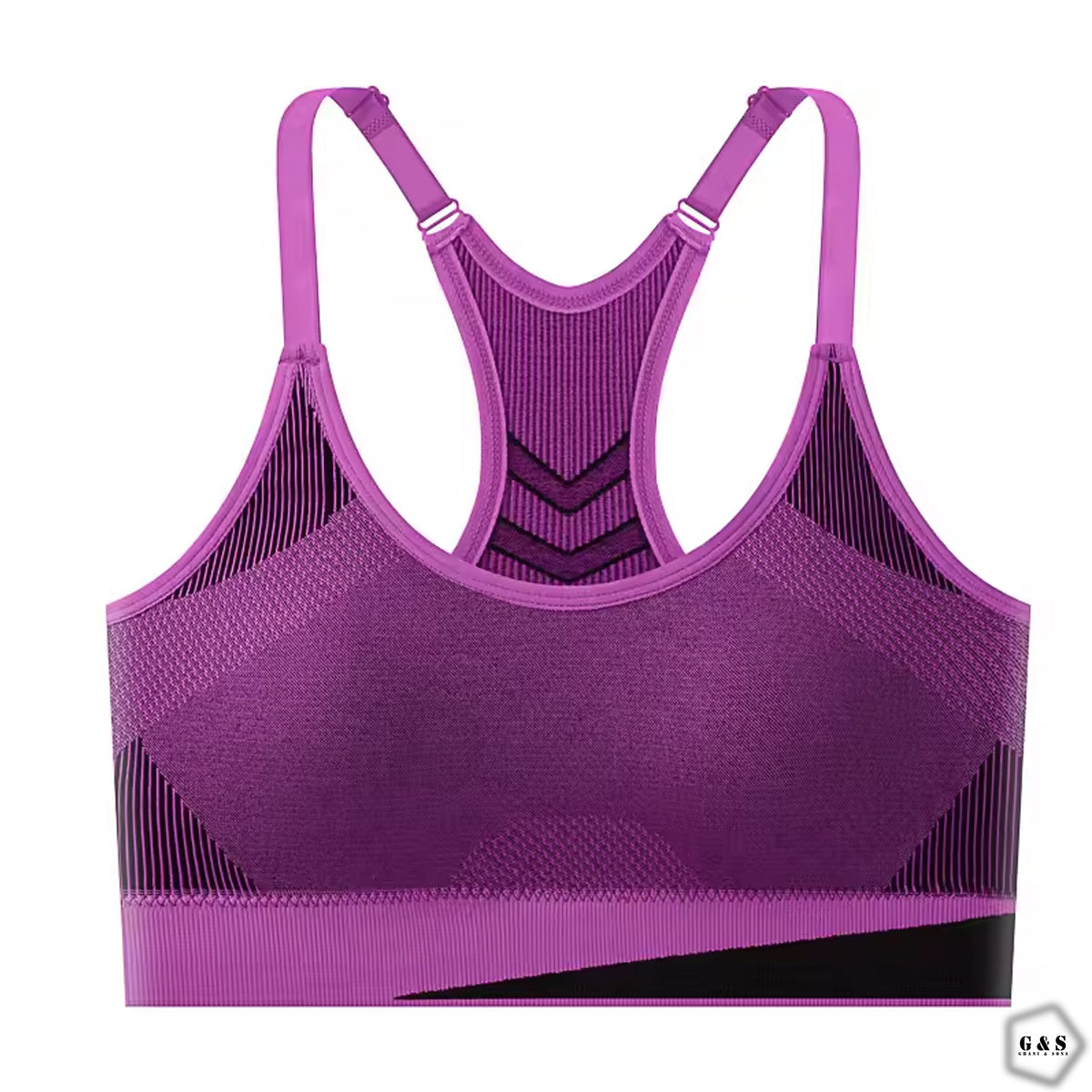 High Quality Pack Of 3 Adjustable Straps Sports Bras