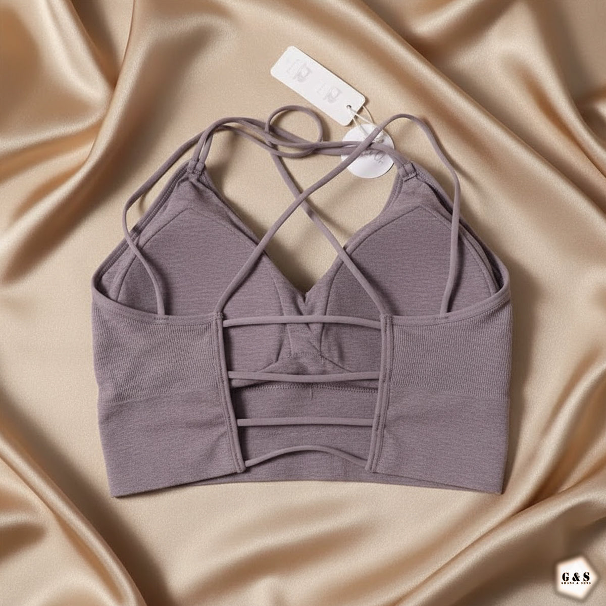 New Design Pack Of 3 Fix Pads Back Cross Casual/Sports Bralette