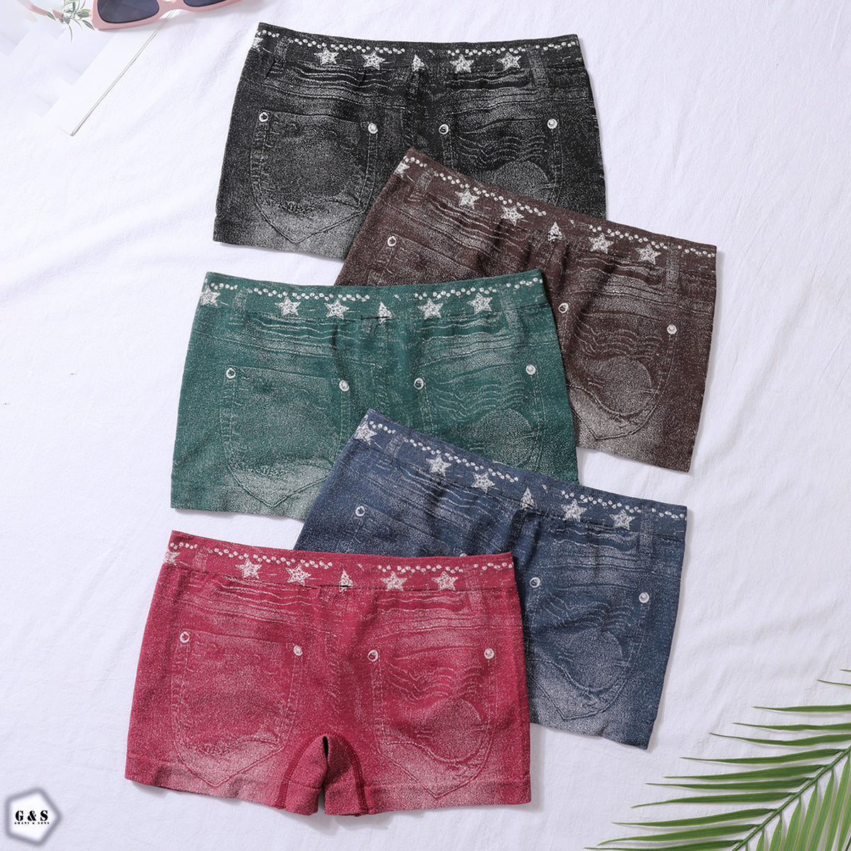 Pack Of 4 Seamless Printed Boxers/Briefs