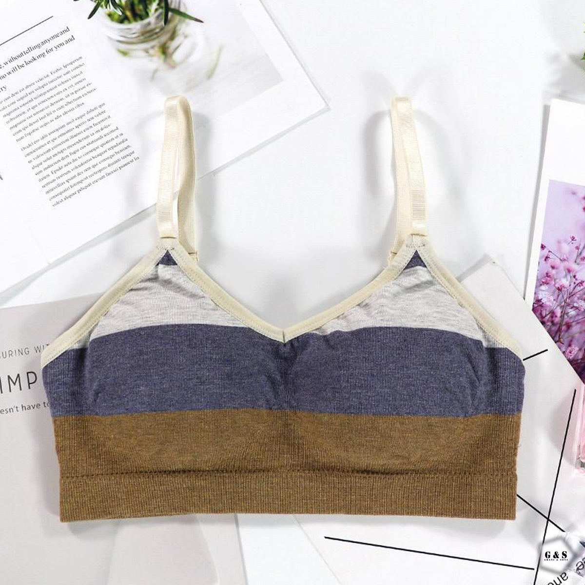 Pack Of 3 New Style Adjustable Strap Design Bralette