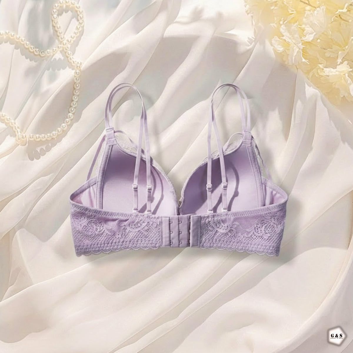 Pack Of 2 Single Padded Non Wired Pushup Bras