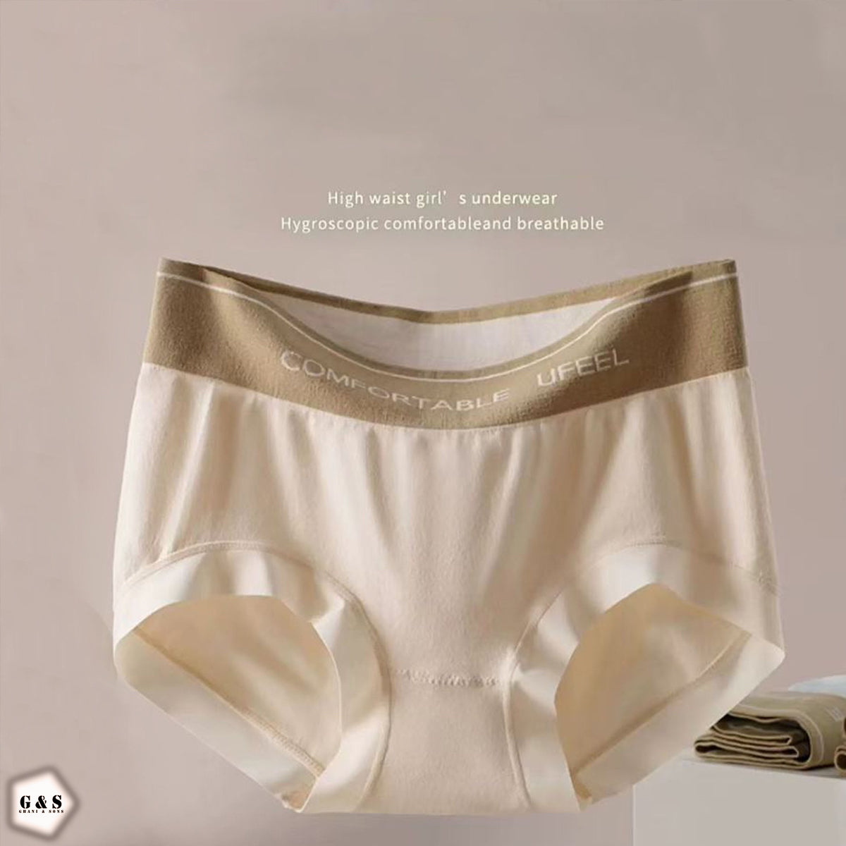 Pack Of 5 High Waist Blended Panties
