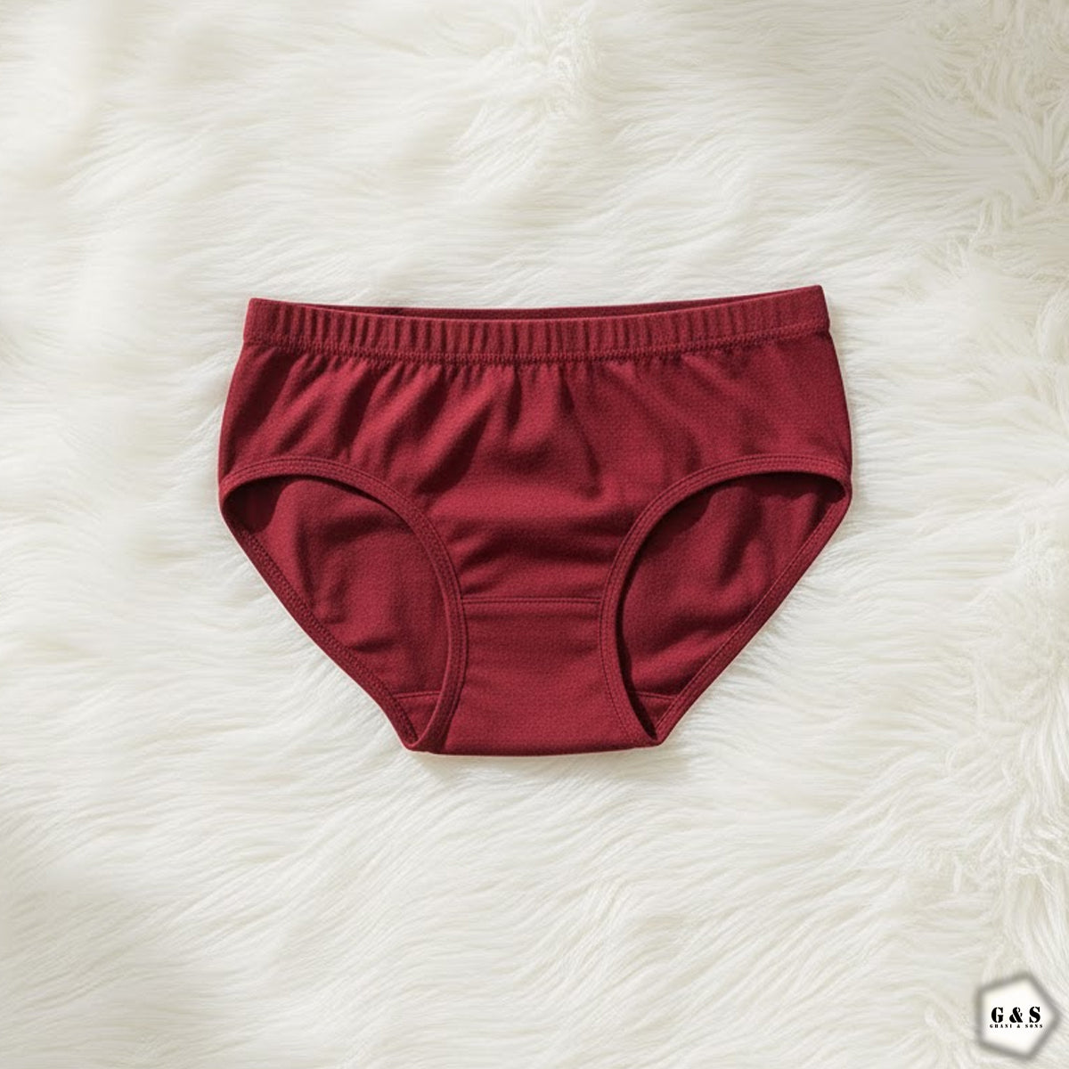 Ladies Imported High Quality Pack Of 5 Cotton Basic Panties