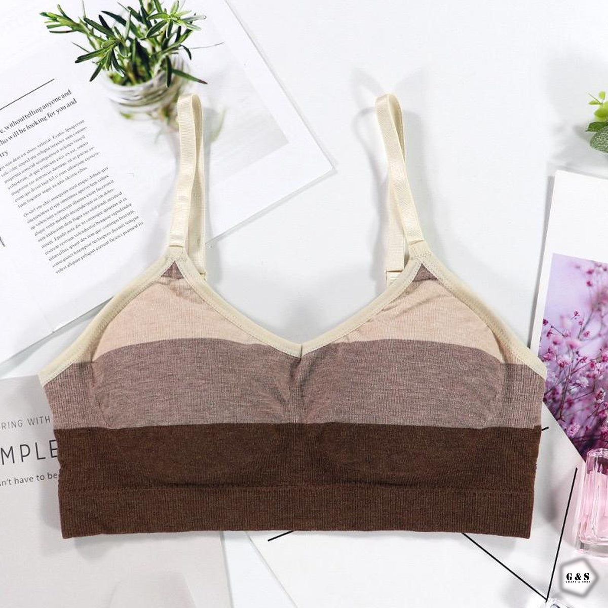 Pack Of 3 New Style Adjustable Strap Design Bralette