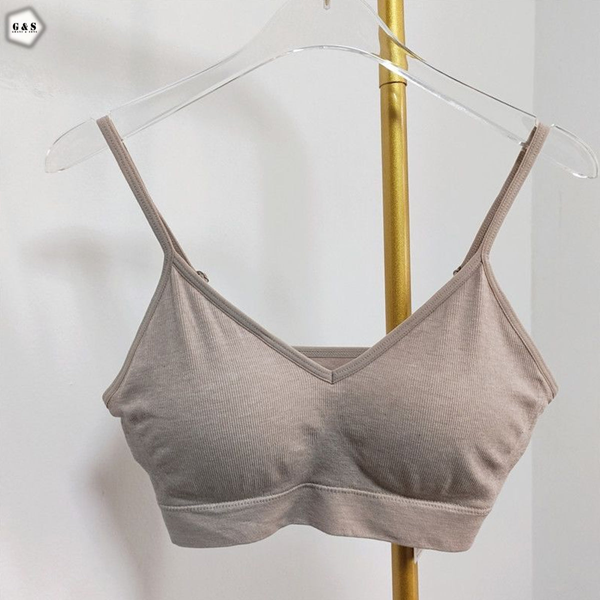 Girls Imported Pack Of 3 Adjustable Style Strap Design Bralette