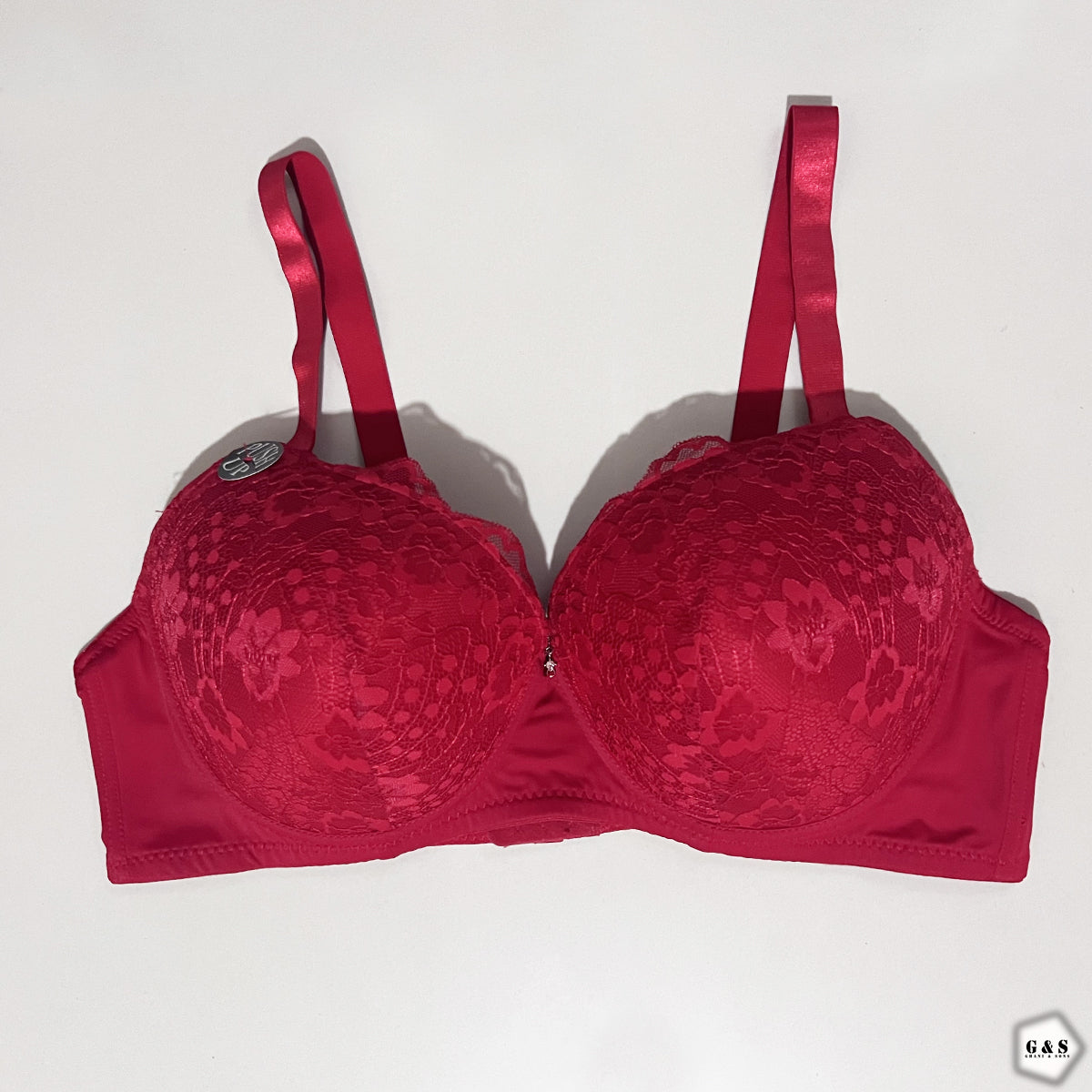 Ladies Imported 42D-DD Full Cup Single Padded Pack Of 2 Wired Pushup Bras