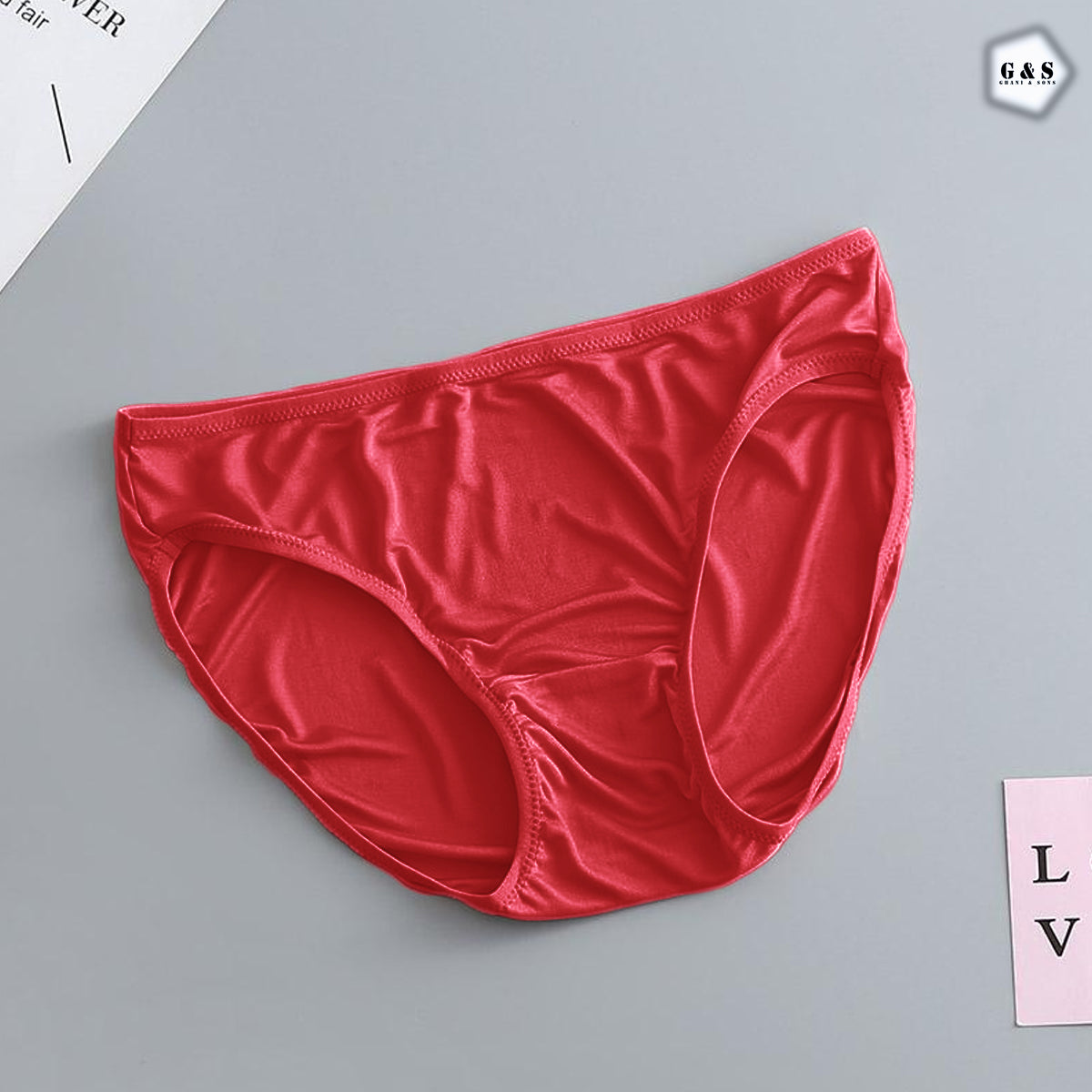 Pack Of 5 High Quality Low Waist Summer Friendly Malai-Jersey Panties