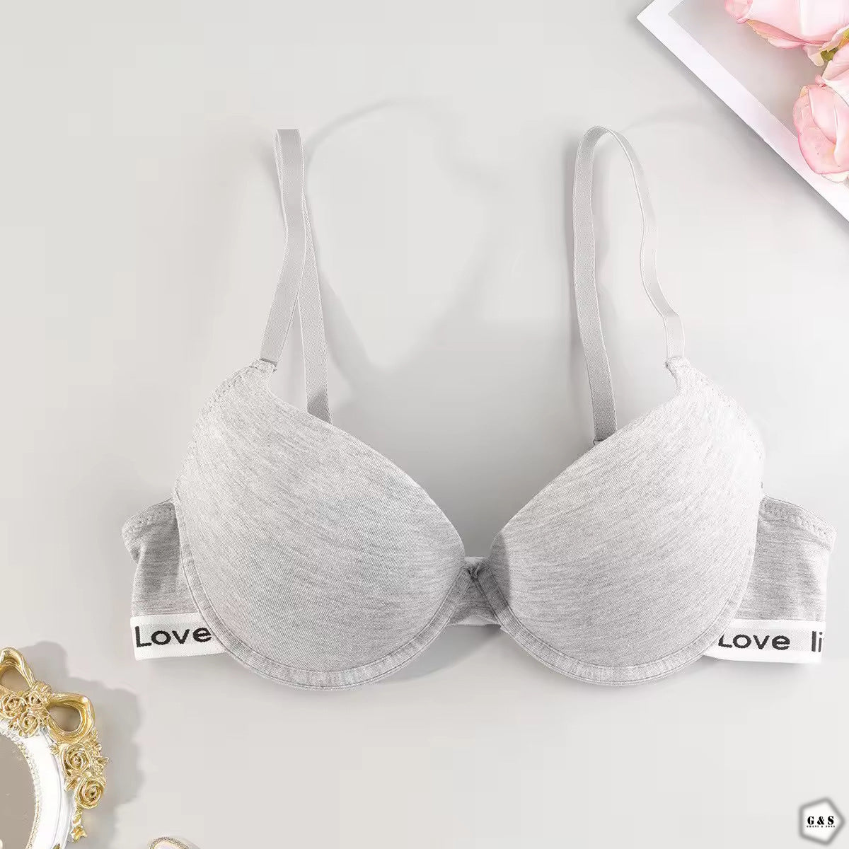 Cotton Pack Of 3 Pushup Wired Bras