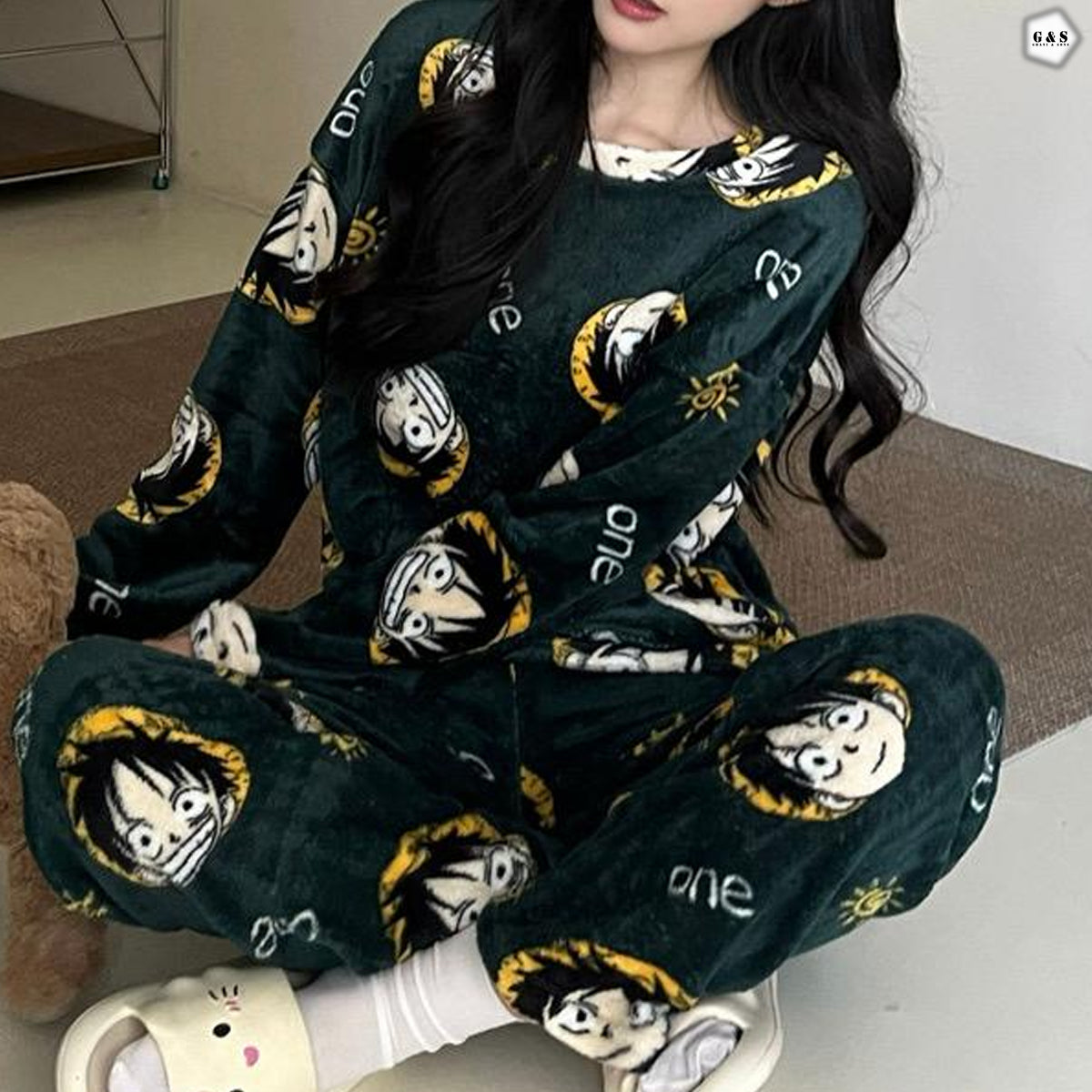 Ladies Imported Winter Flannel Suit