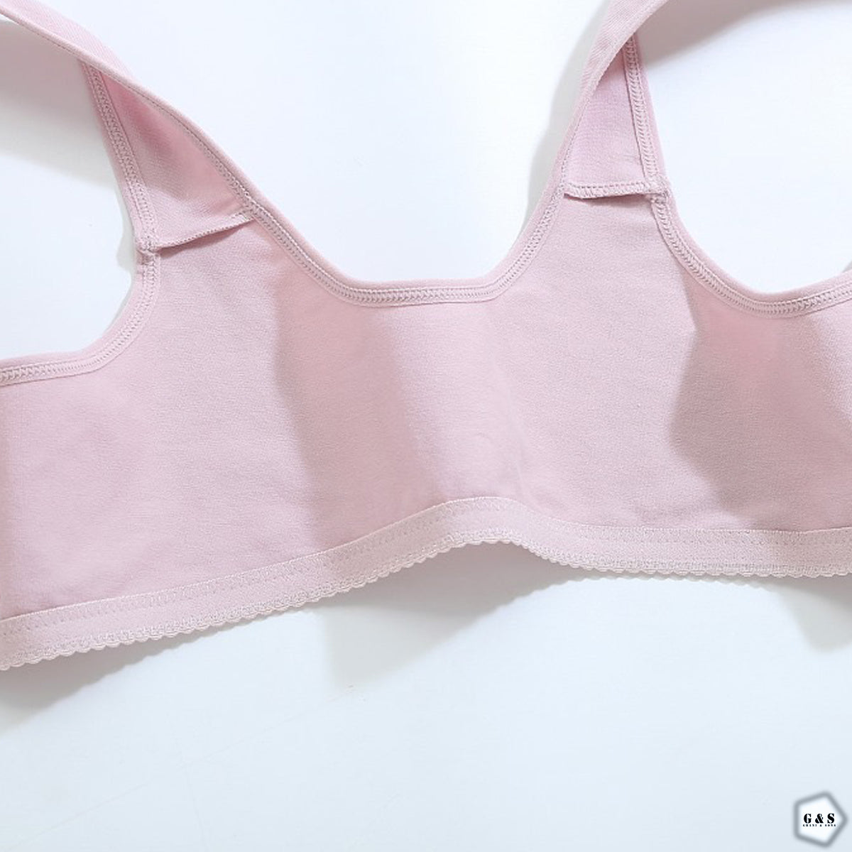 Non-Padded Front Open Pack Of 2 Bras