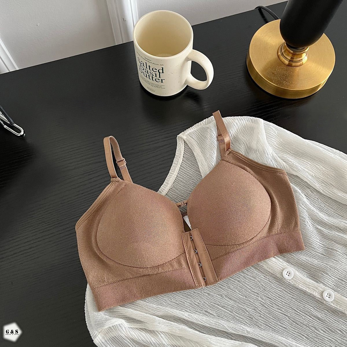 Ladies Imported Pack Of 3 Front Open Nursing/Casual Bralette