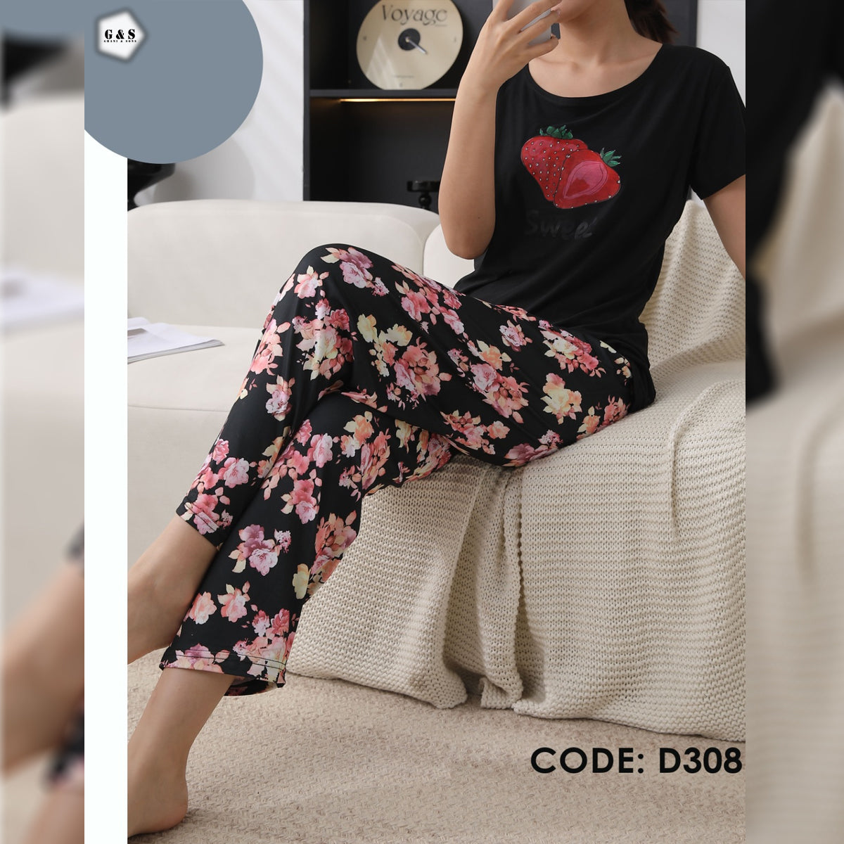 High Quality Cotton Malai Plus Size Pajama Suits