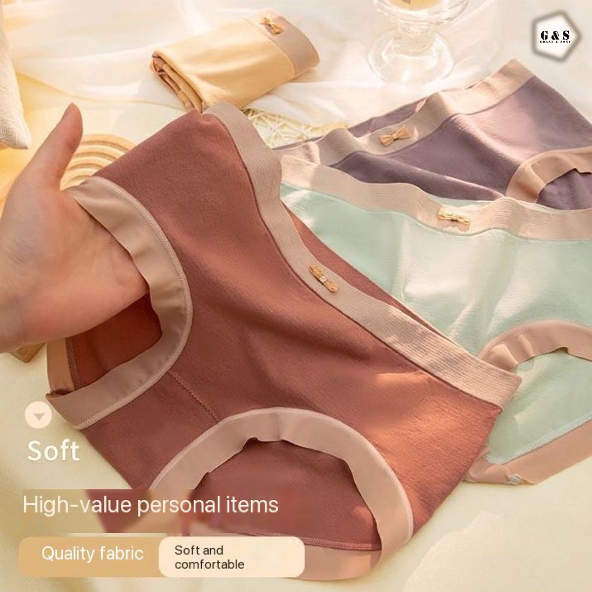 Pack Of 4 Soft Cotton Panties