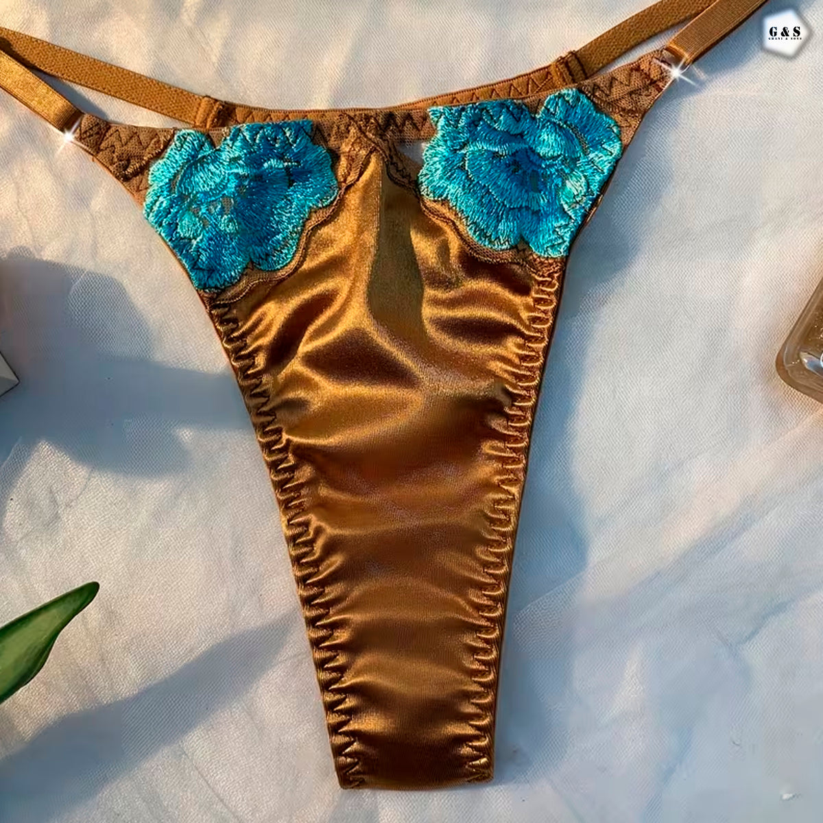 High Quality Wired Net Brown Pushup Bra & Panty Set