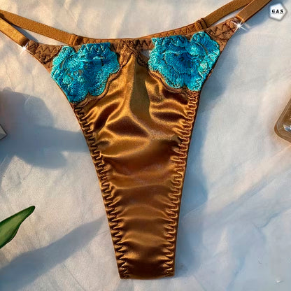 High Quality Wired Net Brown Pushup Bra & Panty Set