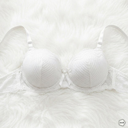 Lace Design Pack Of 3 Double Padded Pushup Wired Bras