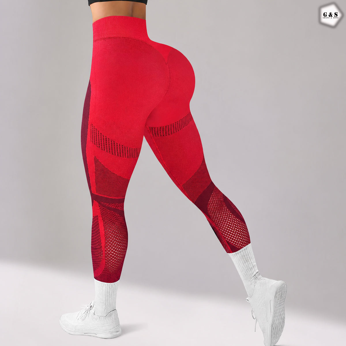 Mesh Hole Design Seamless Butt Lifter Gym/Yoga Legging