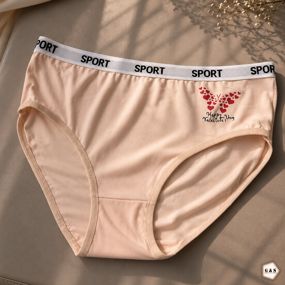 Girls Imported Pack Of 5 New Soft Cotton Jersey Panties