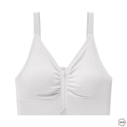 Pack Of 3 Front Open Zip Style With Shoulder Adjustable Straps Sports/Nursing Bra