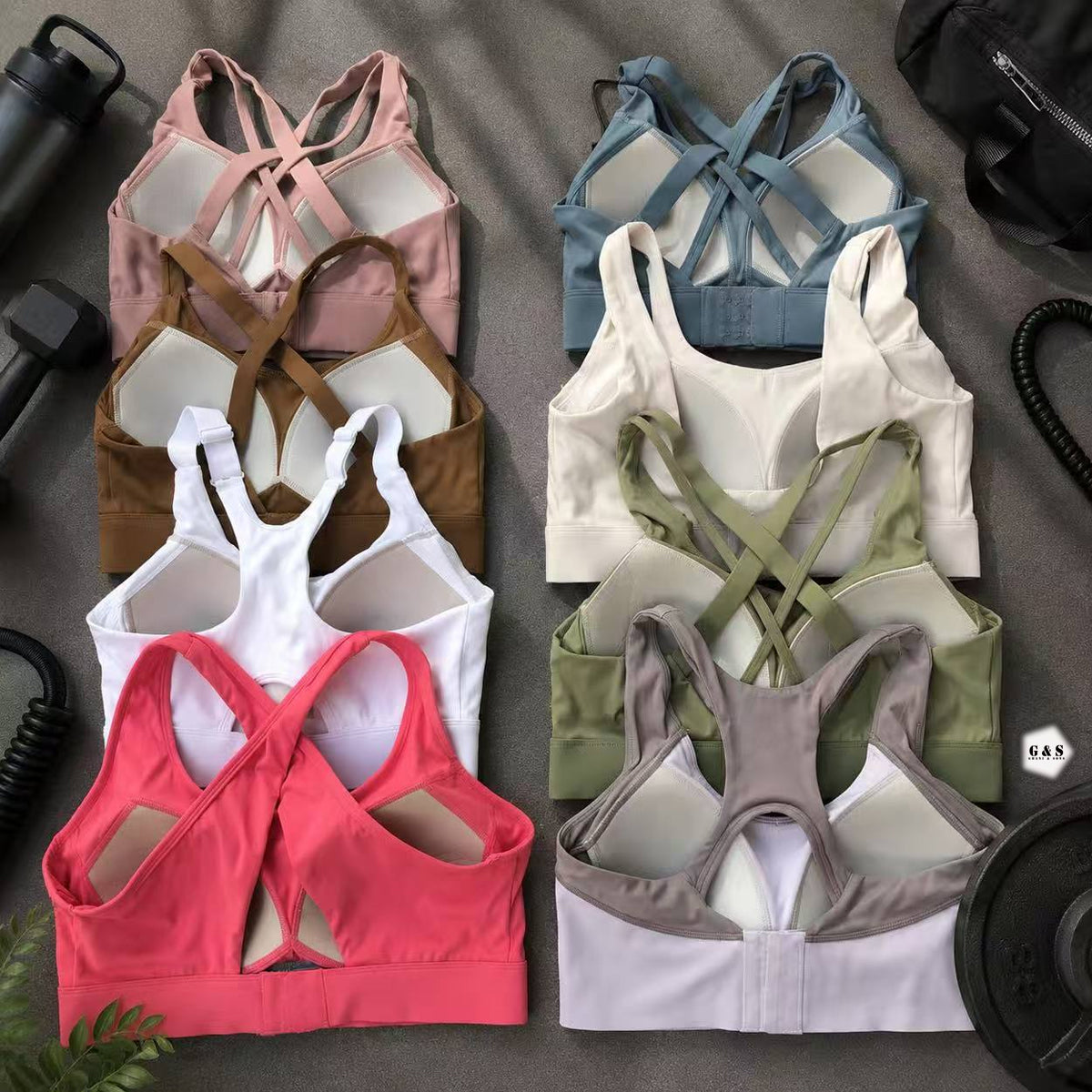 Ladies Imported Premium Quality Pack Of 2 Sports Bras