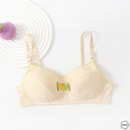 Teenagers Zero Size Pack Of 3 Back Hook Design With Adjustable Straps Bralette