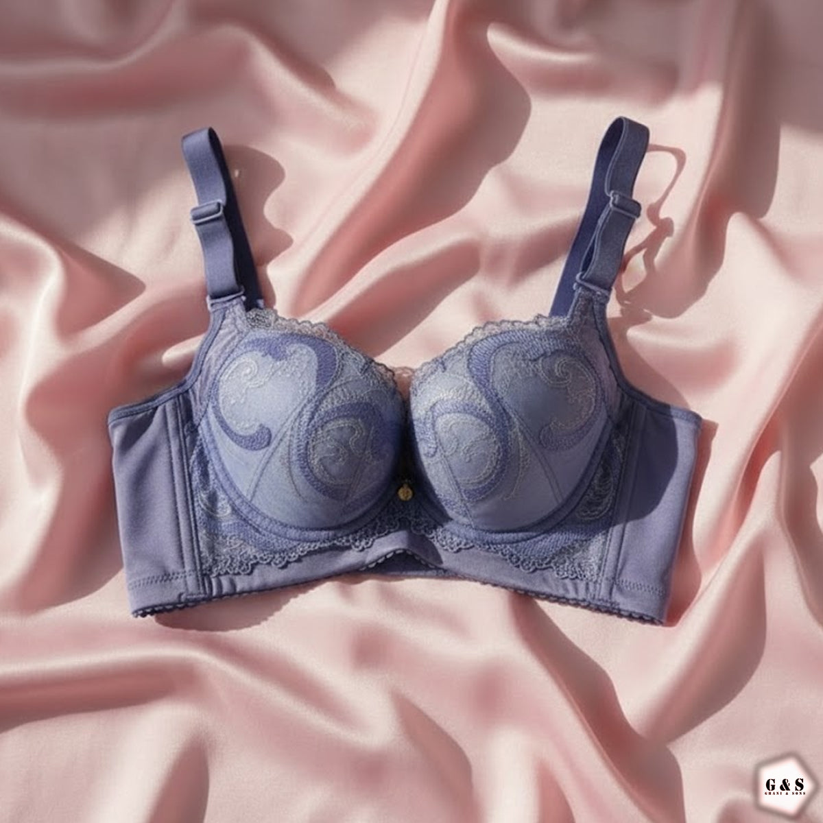 Pack Of 2 Full Back Support Wired Double Padded Pushup Bras