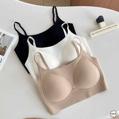 Pack Of 3 Premium Quality Seamless Adjustable Straps Padded Bralette