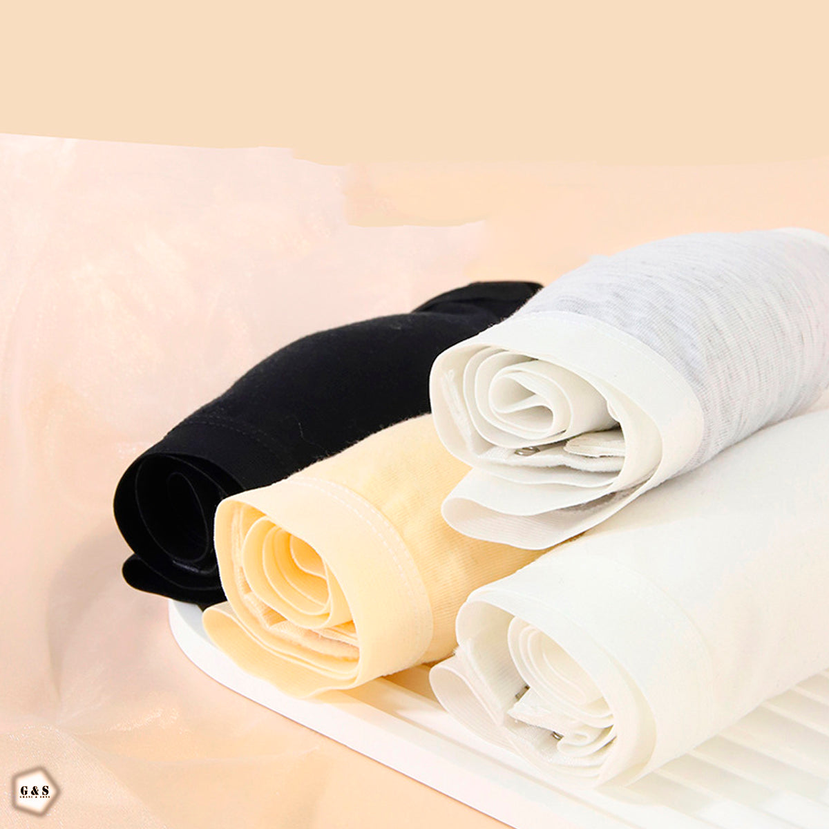 Pack Of 3 Pure Cotton Back Hook Style Light Weight Bralette