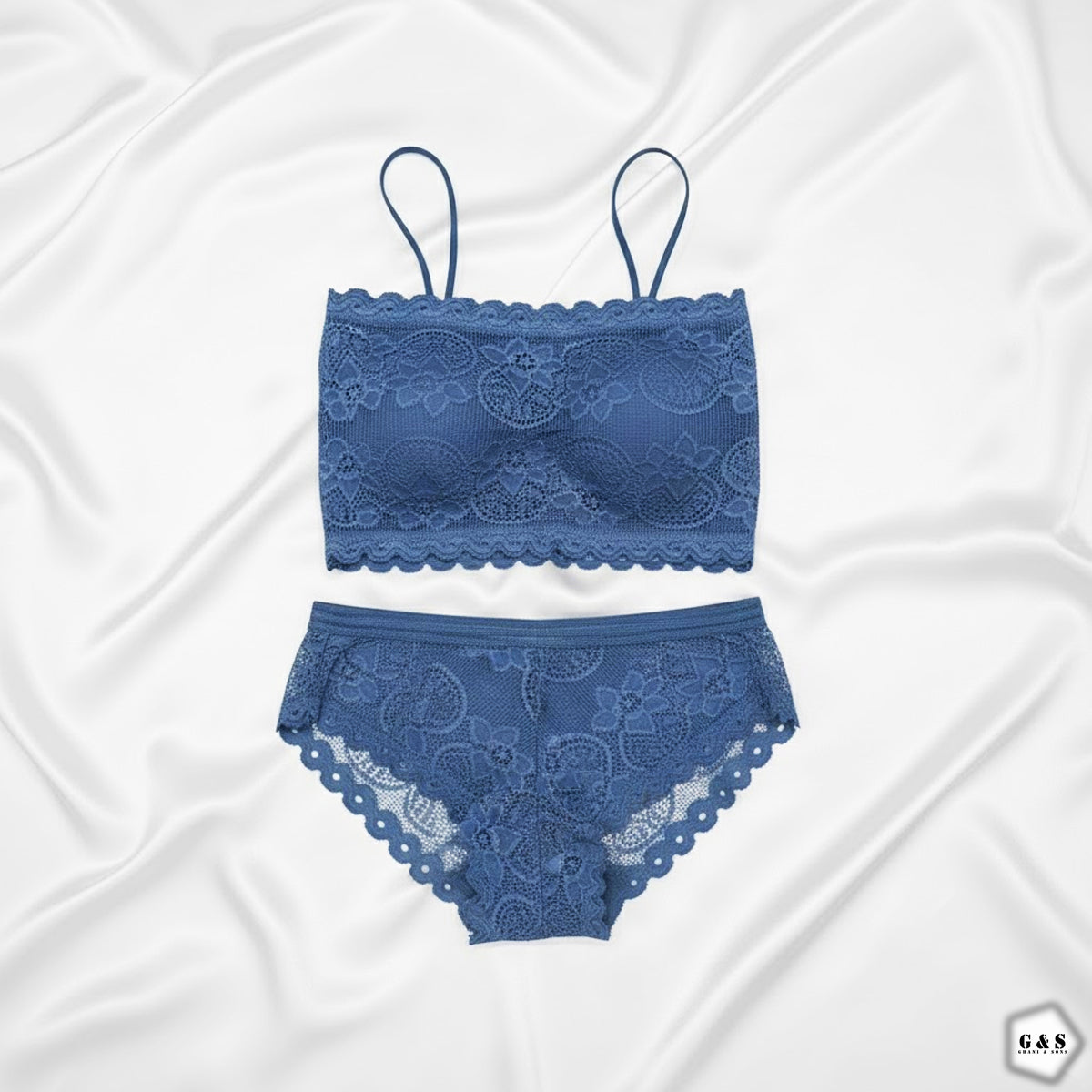 Pack Of 3 Stylish Bralette With Panties Set