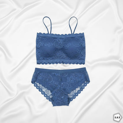 Pack Of 3 Stylish Bralette With Panties Set