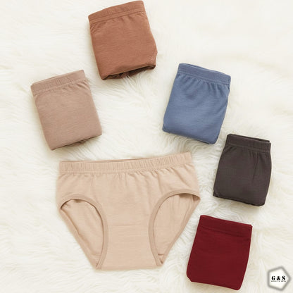 Ladies Imported High Quality Pack Of 5 Cotton Basic Panties