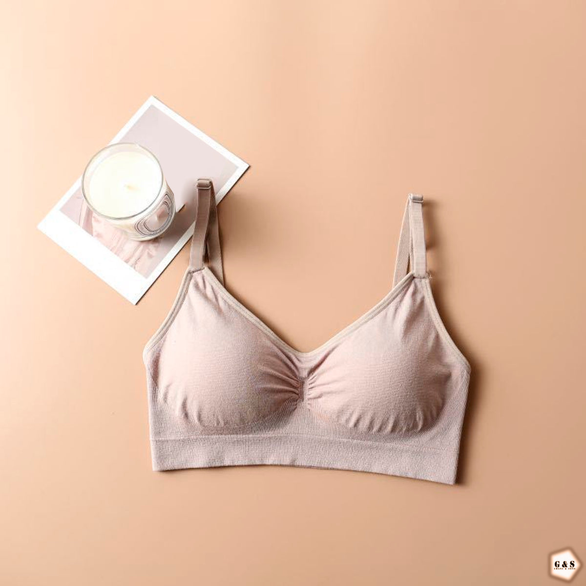 Ladies Imported Pack Of 3 Adjustable Style Strap Design Bralette