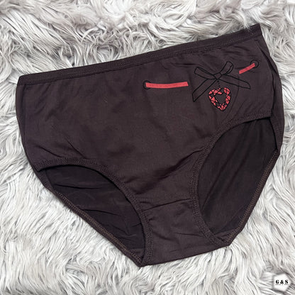 Pack Of 5 Dark Shades Cotton Jersey Panties